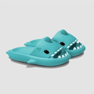 Shark Flops, size 38/39, teal
